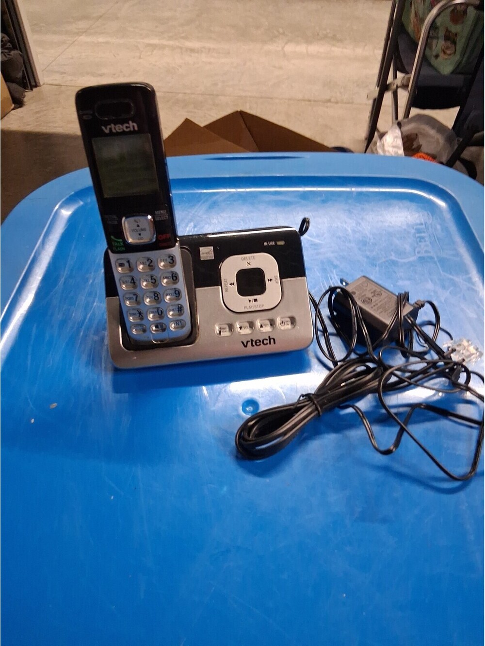 VTech CS6829 Cordless Phone Answering System with Caller ID Tested/Works